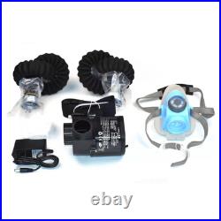 Pro Electric Constant Flow Supplied Air Fed Half Face Gas Mask Respirator System