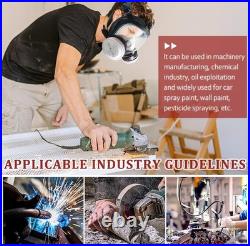 Professional Full Face Respirator with PC Protective Screen