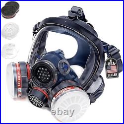 Protective Full Face Organic Vapor Respirator