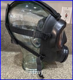 Rare 1964 L. B. R. Co British S6 Gas Mask- Early SR6/2 Trial Respirator Military