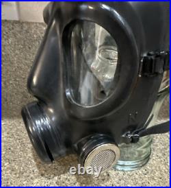 Rare 1964 L. B. R. Co British S6 Gas Mask- Early SR6/2 Trial Respirator Military