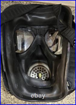 Rare 1964 L. B. R. Co British S6 Gas Mask- Early SR6/2 Trial Respirator Military