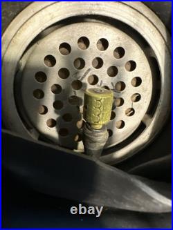 Rare 1964 L. B. R. Co British S6 Gas Mask- Early SR6/2 Trial Respirator Military