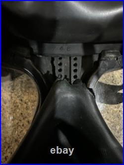 Rare 1964 L. B. R. Co British S6 Gas Mask- Early SR6/2 Trial Respirator Military