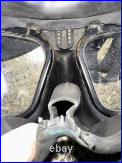Rare 1964 L. B. R. Co British S6 Gas Mask- Early SR6/2 Trial Respirator Military