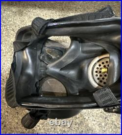 Rare 1964 L. B. R. Co British S6 Gas Mask- Early SR6/2 Trial Respirator Military