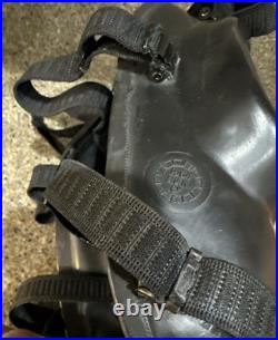 Rare 1964 L. B. R. Co British S6 Gas Mask- Early SR6/2 Trial Respirator Military