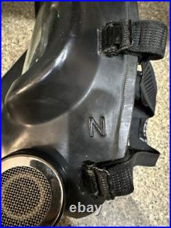 Rare 1964 L. B. R. Co British S6 Gas Mask- Early SR6/2 Trial Respirator Military