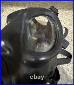 Rare 1964 L. B. R. Co British S6 Gas Mask- Early SR6/2 Trial Respirator Military