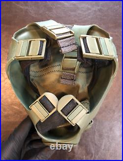 Rare Drager Dräger M2000 M 2000 gasmask respirator with 2025 MSA filter pouch