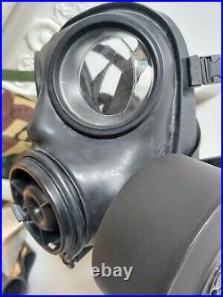Rare SAS S10 Optical Lens Gas Mask Respirator Size 2 with Accessories