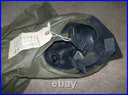 Rare US M48 Apache Helicopter Aircraft CBRN GAS MASK NBC Respirator with Blower