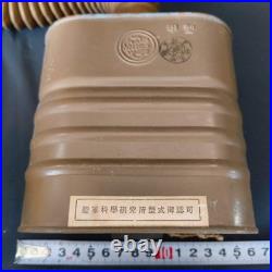 Rare WW2 Japanese Civilian Gas Mask Respirator with Original Box & Canister