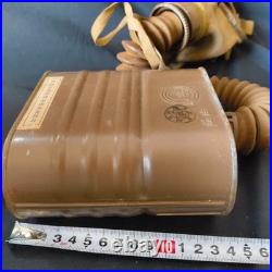 Rare WW2 Japanese Civilian Gas Mask Respirator with Original Box & Canister