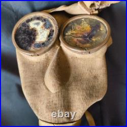 Rare WW2 Japanese Civilian Gas Mask Respirator with Original Box & Canister