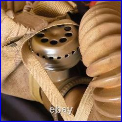 Rare WW2 Japanese Civilian Gas Mask Respirator with Original Box & Canister