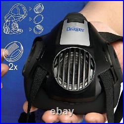 Respirator Mask, with Multi-Gas Combination Cartridge