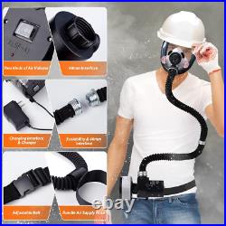 Reusable PAPR Respirator, Portable PAPR Respirator System with 40Mm Activated Ca