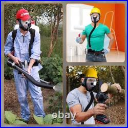 Reusable PAPR Respirator, Portable PAPR Respirator System with 40mm Activated