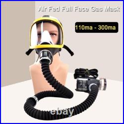 Reusable PPAR Respirator Full Face Respirator Protective Gas Mask Air Supply