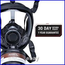 Reusable Respirator 40mm Gas Filter Canister Heavy Duty Smoke Chemical