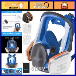 Reusable Respirator Mask with A1 P2 Filters for Dust, Gas, Painting, Woodworking