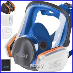 Reusable Respirator Mask with A1 P2 Filters for Dust, Gas, Painting, Woodworking
