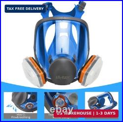 Reusable Respirator Mask with A1 & P2 Filters for Dust, Gas, Painting, Woodworking