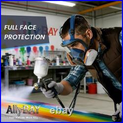 Reusable Respirator Mask with A1 P2 Filters for Dust, Gas, Painting, Woodworking