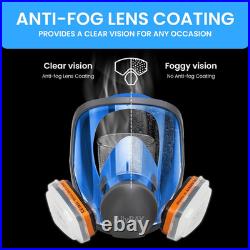 Reusable Respirator Mask with A1 & P2 Filters for Dust and Gas Protection