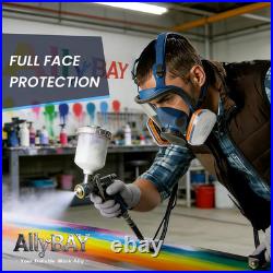 Reusable Respirator Mask with A1 & P2 Filters for Dust and Gas Protection