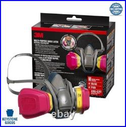 Reusable Respirator Medium NIOSH Approved P100 OV AG Cartridge Quick Latch