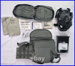 Riot GAS MASK Avon US Military Law Enforcement NATO M50 Medium withFilter/Bag kit