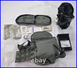 Riot GAS MASK Avon US Military Law Enforcement NATO M50 Medium withFilter/Bag kit