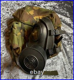 S10 Gas Mask 1987 GREAT CONDITION British Army NBC SAS Respirator Size 2 Vintage