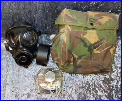 S10 Gas Mask GREAT CONDITION British Army NBC SAS Respirator Size 4 1990 Fetish