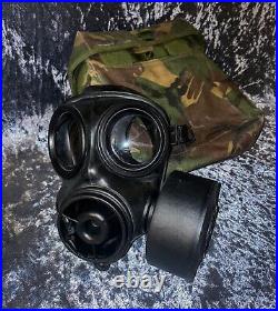 S10 Gas Mask GREAT CONDITION British Army NBC SAS Respirator Size 4 Airsoft Etc