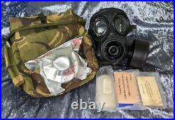 S10 Gas Mask GREAT CONDITION British Army Respirator SAS Size 2 1990 Fetish Etc