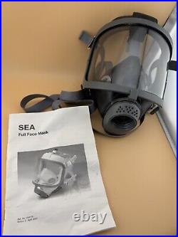 SEA Full Face Gas Mask Respirator Army Military Riot