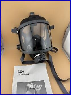 SEA Full Face Gas Mask Respirator Army Military Riot