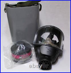 SEA Gas Mask Full Face Respirator Silicone Rubber 40MM M95 Filter Panoramic NBC