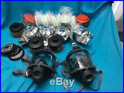 SEA Gas Mask Lot 9 Extra Cartridges 145 Pre Filters