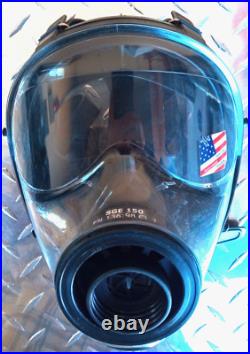 SGE 150 Gas Mask 40mm NATO/NBC Respirator w Impact Protection NewithMade in 2023