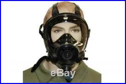 SGE 400/3BB Butyl Rubber Gas Mask Medium/Large