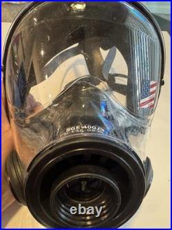 SGE 400/3 BB Gas Mask / 40mm NATO Respirator -CBRN & NBC Protection Size Small