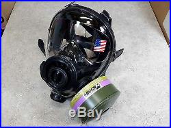 SGE 400/3 Gas Mask 40mm NATO CBRN CAP1 Certified Filter Highest NBC Protection