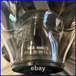 SGE 400/3 Gas Mask / 40mm Respirator CBRN & NBC Protection Made In 2019