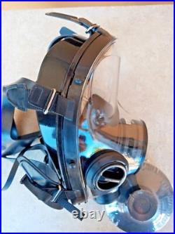 SGE 400/3 Gas Mask w DuPont Tychem Type F Suit XLG & Mestel 40mm Filter Exp 2030