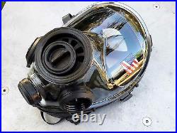 SGE 400/3 Tactical 40mm NATO Gas Mask, for NBC & Impact Protection Open Box