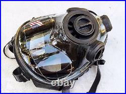 SGE 400/3 Tactical 40mm NATO Gas Mask with NBC-CBRN Filter Exp 2027 NEW Size SMALL